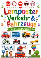 Vorschau - Poster - Lernposter „Verkehr & Fahrzeuge“ – Mobilität spielerisch entdecken - Deckblatt