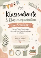 Vorschau - Poster - Klassendienste & Klassenorganisation – 24 Vorlagen zum Schulstart - Seite 1