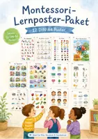 Vorschau - Fördermaterial/Inklusion - Montessori-Lernposter Paket – 12 DIN-A4 Poster - Deckblatt