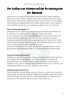 Vorschau - Text - Lernheft Chemie Periodensystem der Elemente - Seite 2