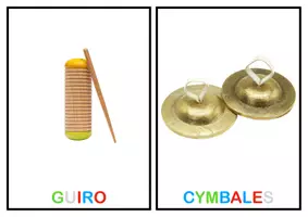 Aperçu - Cartes / Images - Instruments de musique : les percussions (cartes de nomenclature) - Page 2