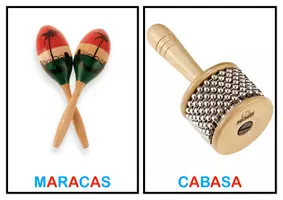 Aperçu - Cartes / Images - Instruments de musique : les percussions (cartes de nomenclature) - Page 3