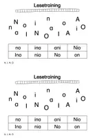Vorschau - Arbeitsblätter - Leseblätter zur Jojo-Fibel Klasse 1, alle Buchstaben - Seite 2