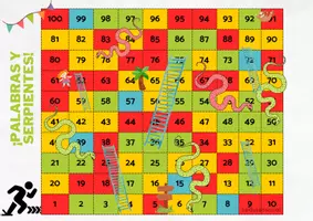 Vista previa - Juegos / Gamificación - Snakes and Ladders Board Game A4 - Portada