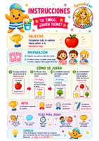 Vista previa - Unidades / Secuencias / Situaciones de Aprendizaje - Tarjetas “Yo tengo… ¿Quién tiene?” – Colores | Juego cooperativo para Infantil (3-6 años) - página 1