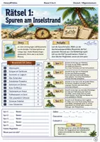 Vorschau - Spiele - Die Pirateninsel Escape Room Klasse 5 bis 6 Leselogik und Beweise kombinieren - Seite 2