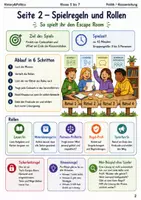 Vorschau - Spiele - Klassenrat-Geheimnis Escape Room Klasse 5 bis 7 Fairness und Verantwortung - Seite 1