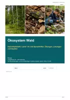 Vorschau - Arbeitsblätter - DaZ-Levelheft 29: Ökosystem Wald - Deckblatt