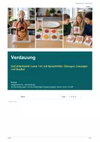 Vorschau - Arbeitsblätter - DaZ-Levelheft 31: Verdauung - Deckblatt