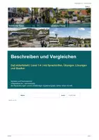 Vorschau - Arbeitsblätter - DaZ-Levelheft 45: Beschreiben und Vergleichen - Deckblatt