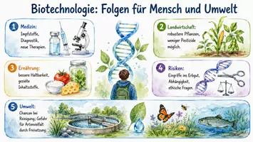 Vorschau - Arbeitsblätter - Arbeitsblatt "Biotechnologie" + interaktive Lösung & MP3 + - Seite 2