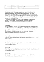 Vorschau - Arbeitsblätter - Aufgabensammlung Elementare Wahrscheinlichkeitsrechnung - Deckblatt