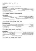 Vorschau - Arbeitsblätter - Arbeitsblatt / Worksheet "The Seven Year Itch, 1955" - Seite 1