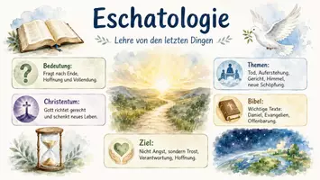Vorschau - Arbeitsblätter - Arbeitsblatt "Eschatologie" + interaktive Lösung & MP3 + Infografik - Seite 3