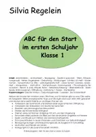 Vorschau - Spiele - ABC für den Start im ersten Schuljahr - Deckblatt