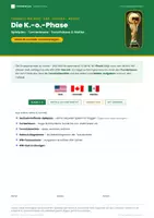 Vorschau - Stundenentwürfe - Fußball-WM 2026 – Die K.-o.-Phase: Spielplan, Turnierbaum & Mathe | Arbeitsheft Klasse 3–4 (mit Lösungen) - Deckblatt