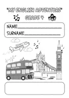anteprima - Esercizi - QUADERNO 4 inglese - Pagina di copertina