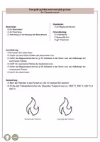 Vorschau - Arbeitsblätter - Experiment zu den Flammenzonen des Gasbrenners - Seite 1