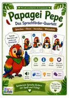 Vorschau - Spiele - Papagei-Pepe - Das Quartett Sprachförderung mit Zungenbrecher - Deckblatt
