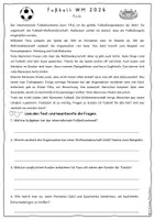 Vorschau - Arbeitsblätter - FREEBIE - diff. Lesetext zur Kritik an der Fifa - Seite 1