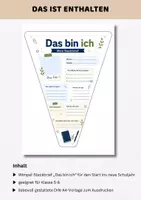Vorschau - Arbeitsblätter - Wimpel Steckbrief Klasse 5 6 7 8 | Das bin ich Vorlage | Kennenlernen neue Klasse 5-8 | Sek I - Seite 2