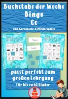 Vorschau - Stationenlernen - Bingo Laut C - Lauterkennung und phonologische Bewusstheit - Buchstabe der Woche - Deckblatt