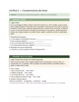 anteprima - Esercizi - Verifiche di italiano inclusive – Classe Quinta (versione classe + adattata DSA, con soluzioni) - Pagina 2