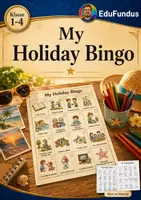 Vorschau - Arbeitsblätter - My Holiday Bingo – Englisch Ferien-Bingo für die Grundschule (Klasse 1-4) - Deckblatt