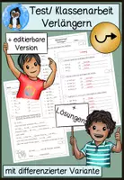 Vorschau - Arbeitsblätter - Klassenarbeiten & Tests FRESCH Materialpaket – Rechtschreibung Klasse 3 & 4 | Verlängern, Ableiten & Merkwörter - Seite 1