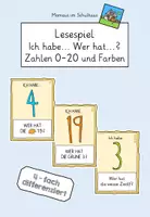 Vorschau - Spiele - Lesespiel Ich habe... Wer hat...? Zahlen und Farben - Deckblatt