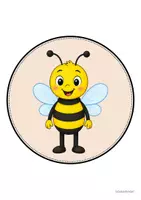 Vorschau - Mal- und Bastelvorlagen - Bienenklasse - Wand- und Türdeko | Klassenraumdekoration (Klassentier) - Seite 2
