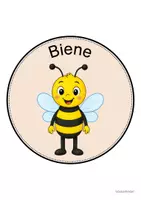 Vorschau - Mal- und Bastelvorlagen - Bienenklasse - Wand- und Türdeko | Klassenraumdekoration (Klassentier) - Seite 3