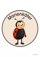 Vorschau - Mal- und Bastelvorlagen - Marienkäferklasse - Wand- und Türdeko | Klassenraumdekoration (Klassentier) - Seite 3