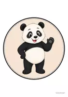 Vorschau - Mal- und Bastelvorlagen - Pandaklasse - Wand- und Türdeko | Klassenraumdekoration (Klassentier) - Seite 2