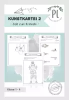 Vorschau - Arbeitsblätter - Kunstkartei: Zeit zum Kritzeln 2 im Kunstunterricht - Deckblatt