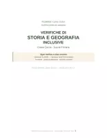 anteprima - Esercizi - Verifiche storia geografia inclusive quinta - Pagina di copertina