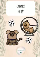 Vorschau - Arbeitsblätter - games-pets - Deckblatt
