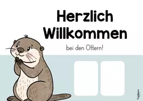Vorschau - Poster - OTTERKLASSE - Klassenschild / Türschild - Seite 3