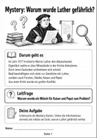 Vorschau - Arbeitsblätter - Reformation | Mystery Geschichte - Seite 1