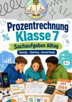 Vorschau - Arbeitsblätter - Prozentrechnung | Gaming, Likes, Views und Follower - Deckblatt