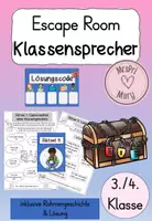 Vorschau - Arbeitsblätter - Klassensprecher Grundschule – Materialpaket zur Klassensprecherwahl | Demokratie & Sachunterricht Klasse 3/4 - Seite 1