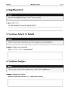 Vorschau - Arbeitsblätter - Arbeitsheft Antiproportionale Zuordnungen - Seite 1