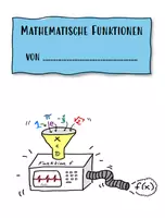 Vorschau - Arbeitsblätter - Miniheft mathematische Funktionen - Alles im Überblick! - Deckblatt