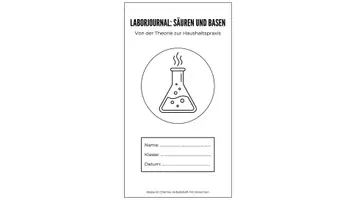 Vorschau - Arbeitsblätter - Säuren und Basen Chemie Arbeitsheft PLUS Lernposter - Seite 1