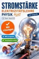 Vorschau - Arbeitsblätter - Stromstärke Elektrizitätslehre Physik PLUS Lernposter - Deckblatt