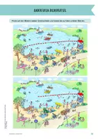 Vorschau - Arbeitsblätter - Baderegeln für den Sommer und für die Ferien: Spielerische Arbeitsblätter und farbige Regelkarten für die Klassen 1 bis 4 - Seite 1