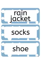 Vorschau - Bildkarten - CLOTHES - Wortkarten zum Thema "clothes" - Seite 2