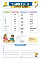 Vorschau - Arbeitsblätter - Present Perfect – Group Challenge - Seite 3