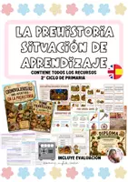 Vista previa - Unidades / Secuencias / Situaciones de Aprendizaje - SITUACIÓN DE APRENDIZAJE: UNA AVENTURA EN LA PREHISTORIA/ LEARNING SITUATION- A JOURNEY TO PREHISTORY - Portada