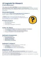 Vorschau - Stationenlernen - Logicals Winter Klasse 6 - Seite 2
